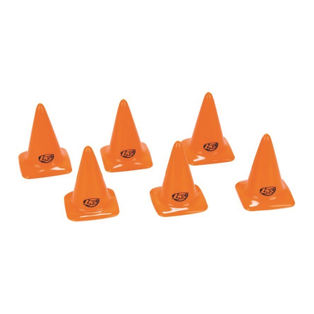 Losi Course/Track Cones, Orange 2.75 inch (6)